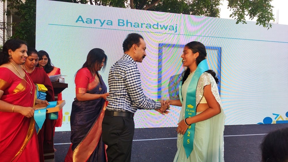 Graduation ceremony at Airaa Academy, the best CBSE school in Bangalore, celebrating Learners' achievements and new beginnings.