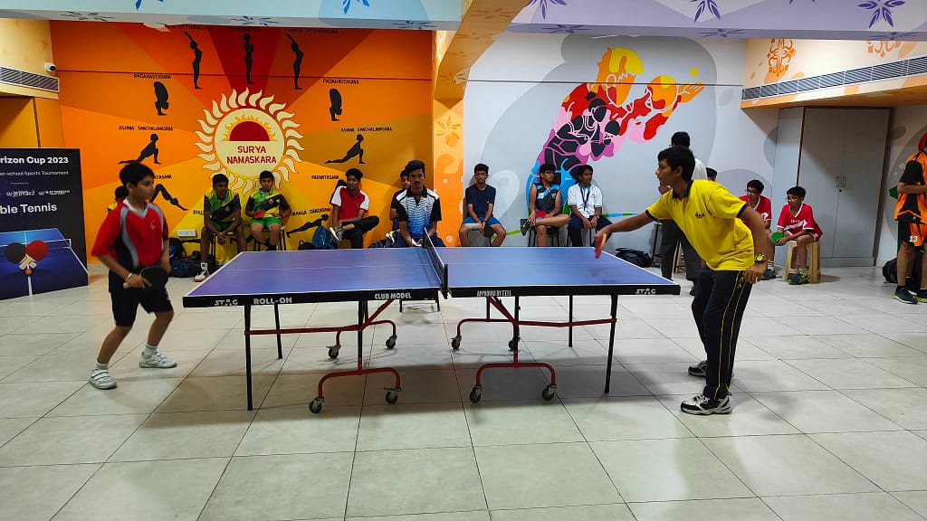 table tennic- best cbse school in kengeri - airaa academy. best montessori school in south bangalore