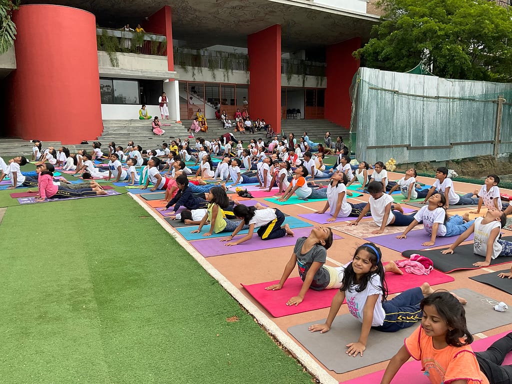 yoga - best cbse school in bangalore- - airaa academy- best cbse school in kengeri in bangalore