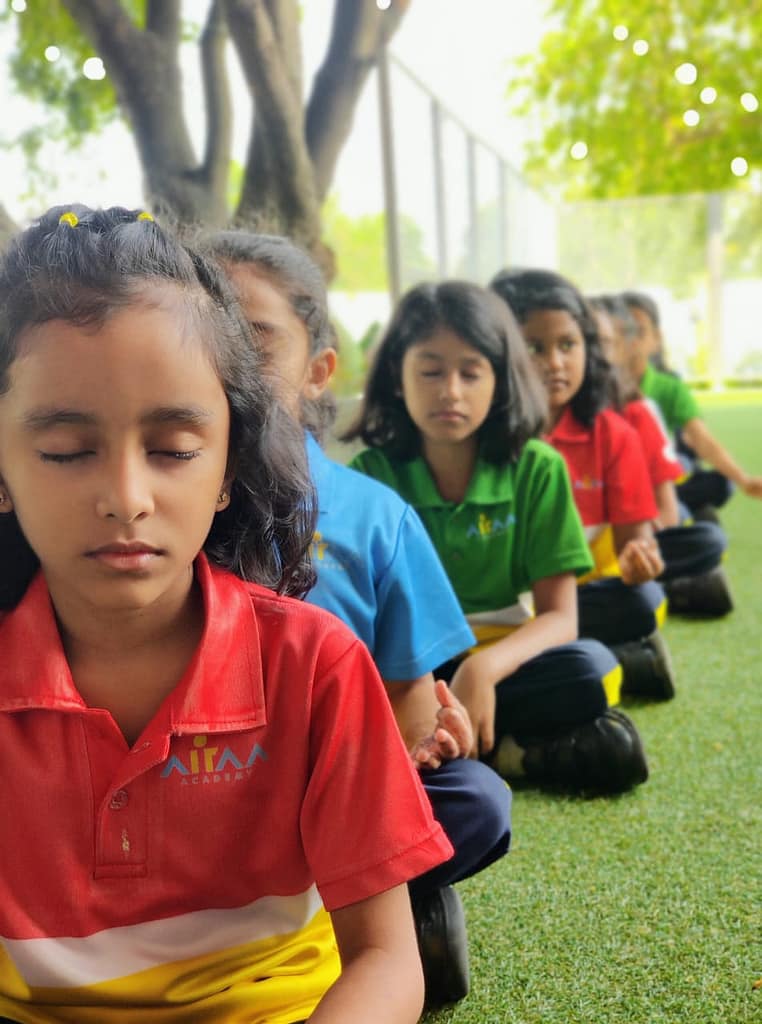 yoga - best cbse school in bangalore- - airaa academy- best cbse school in kengeri in bangalore