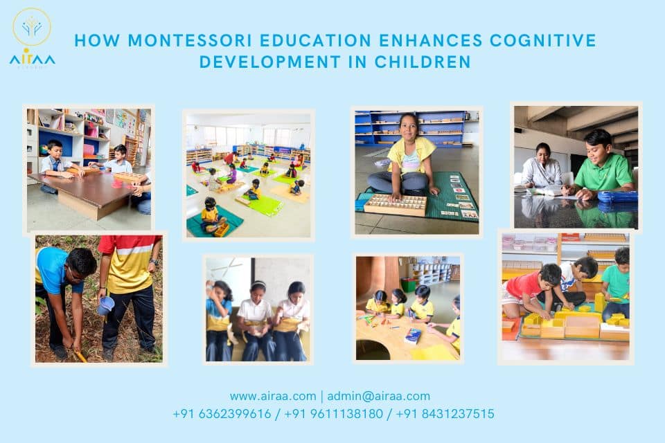 How Montessori Education Enhances Cognitive Development in Children | Airaa Academy - best montessori school in bangalore