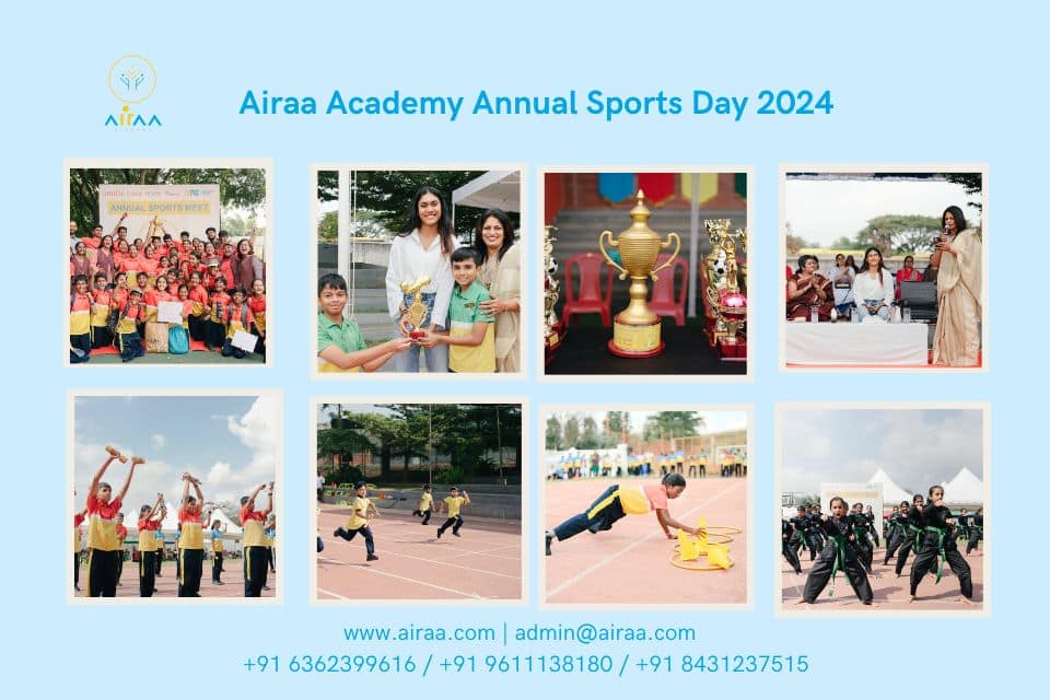 Airaa Academy Annual Sports Day - the best cbse school in bangalore - admisisons open