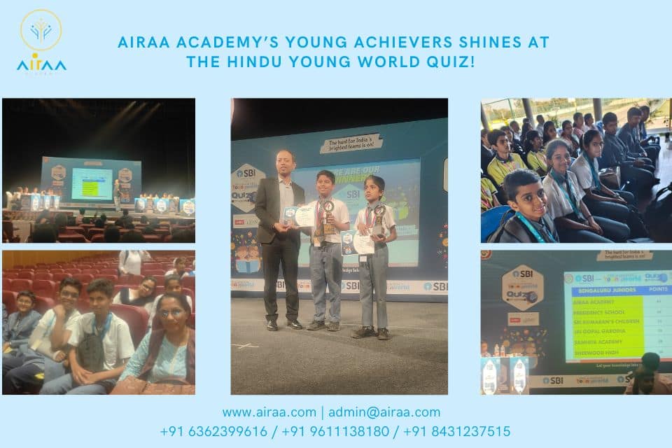Contact for Admissions for the Academic Year – 2026-27 - Airaa Academy is the best Montessori school in South Bangalore - the best CBSE school in Bangalore