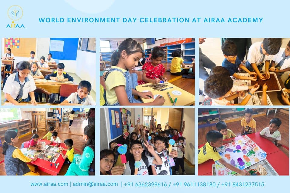 World Environment Day Celebration at Airaa Academy – Best CBSE School in Banashankari, Bangalore - Admissions open for AY 2026-27