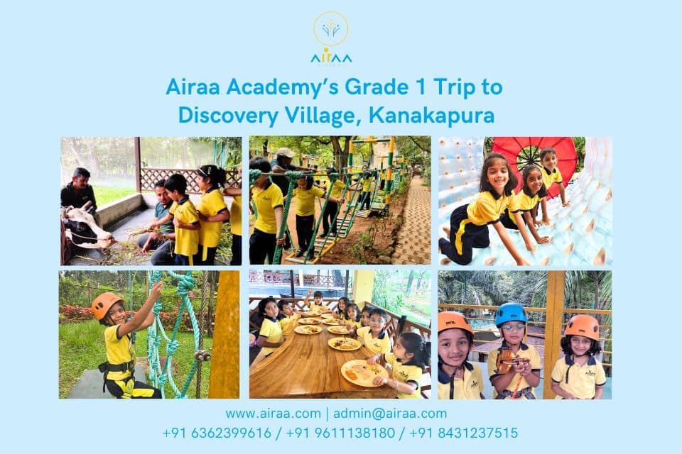 Airaa Academy’s Grade 1 Trip to Discovery Village, Kanakapura – The Best CBSE School on Kanakapura Road in Bangalore - The best Montessori school in South Bangalore – The Best CBSE School in Bangalore - Admissions open