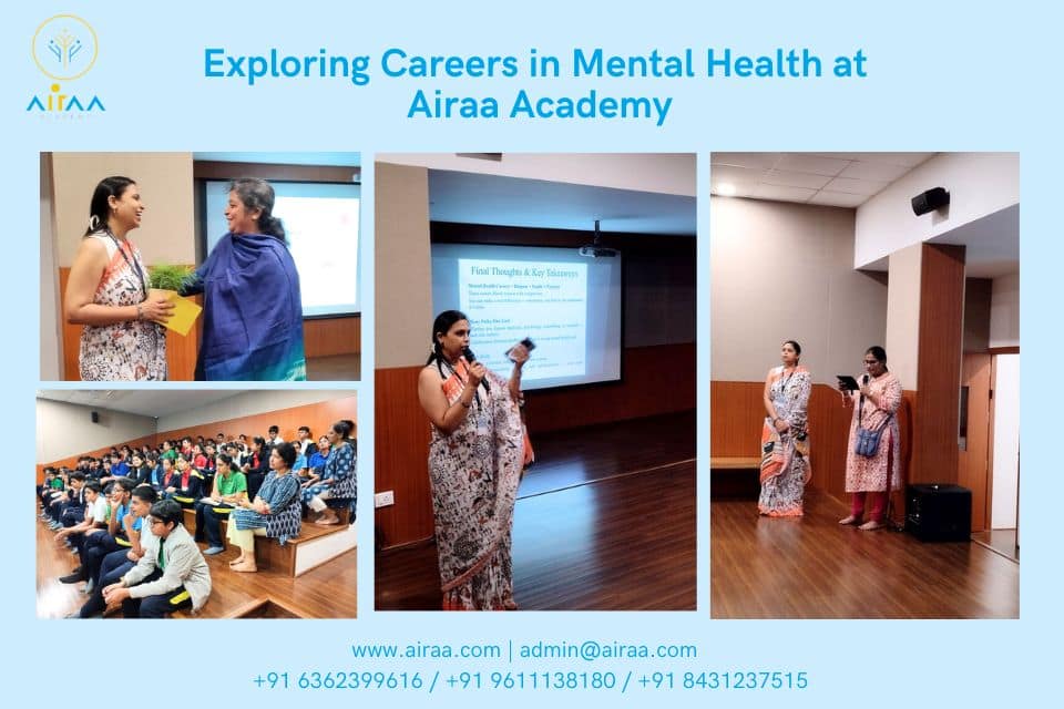 Exploring Careers in Mental Health at Airaa Academy – A Session with Dr. Lakshmi S.